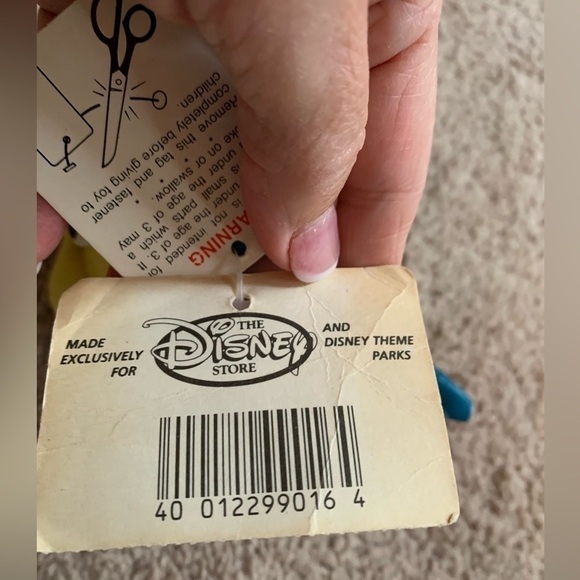 VINTAGE The little mermaid flounder stuffed exclusively for Disney theme parks - Picture 10 of 13